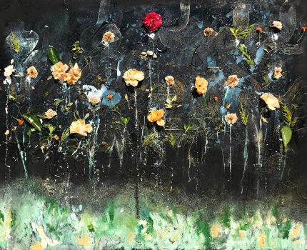 Between mother and rose